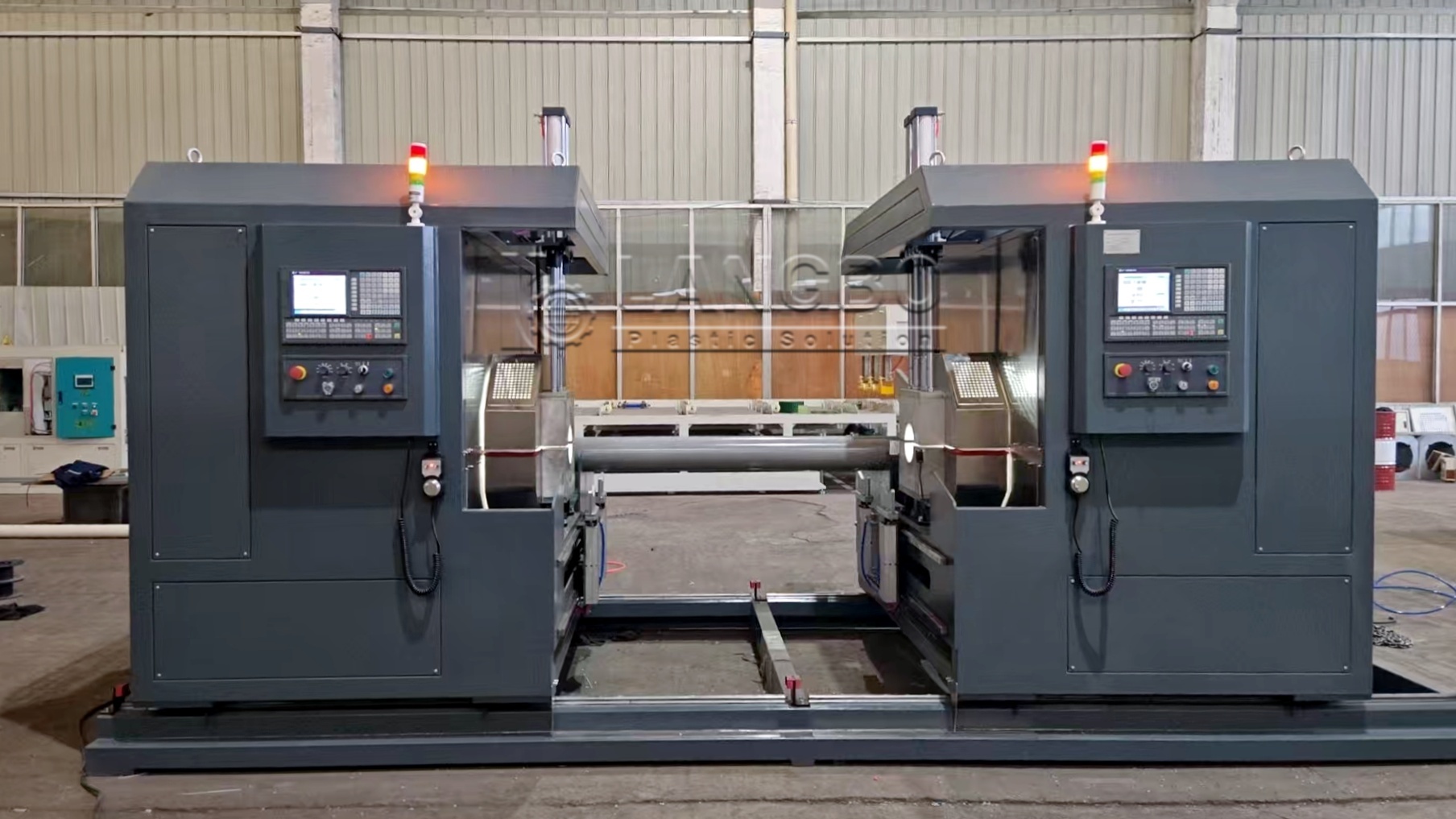 กรณี บริษัท ล่าสุดเกี่ยวกับ Automatic Threading Machine for Plastic Pipe Processing in Turkey