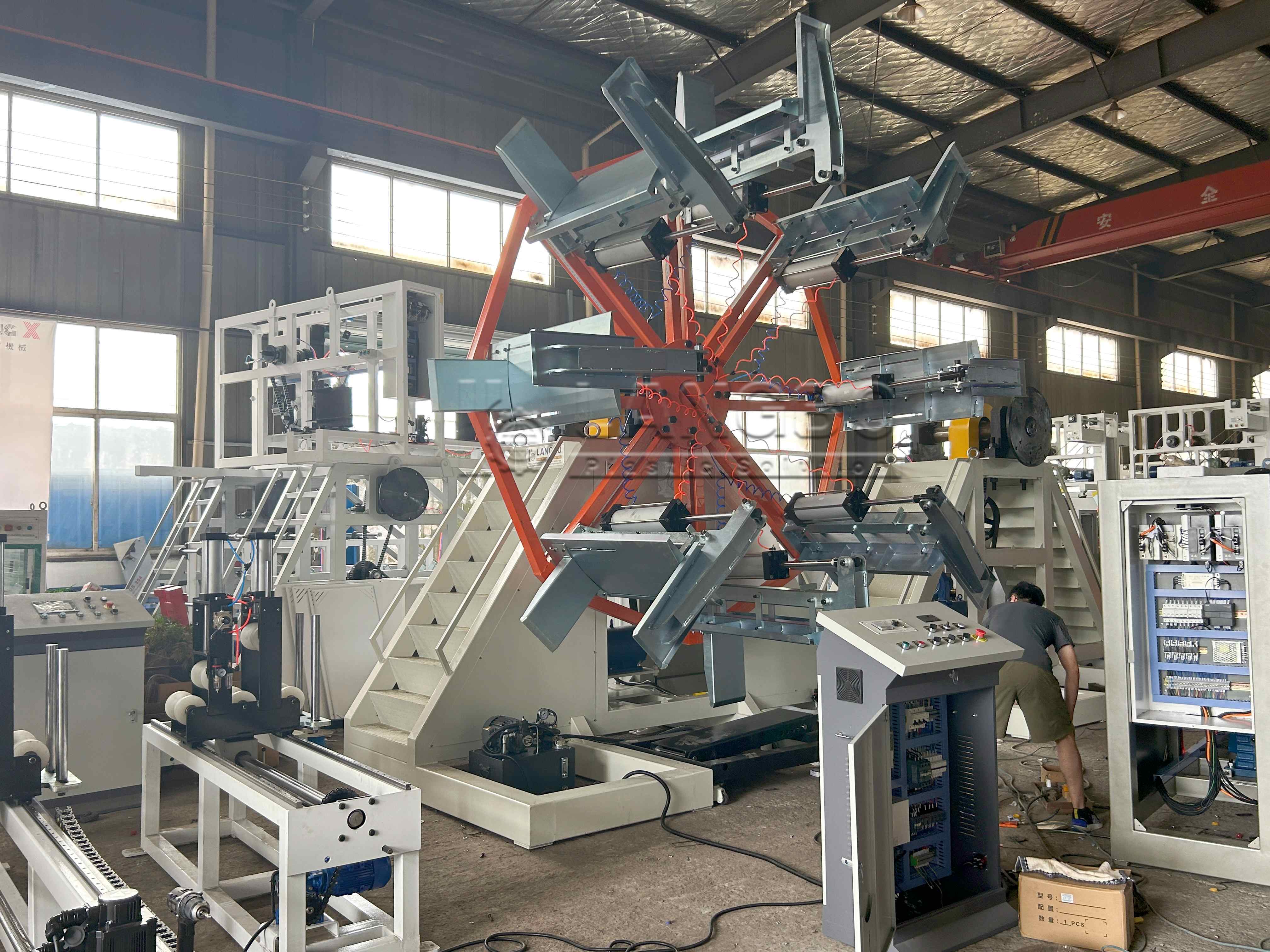กรณี บริษัท ล่าสุดเกี่ยวกับ Coiler Application in Continuous Pipe Production System in Thailand