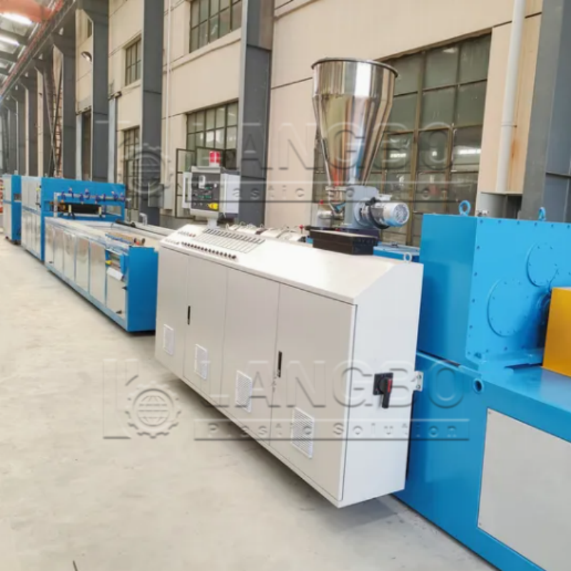 กรณี บริษัท ล่าสุดเกี่ยวกับ PVC Door Panel Extrusion Line Supports Continuous PVC Panel Production in Egypt