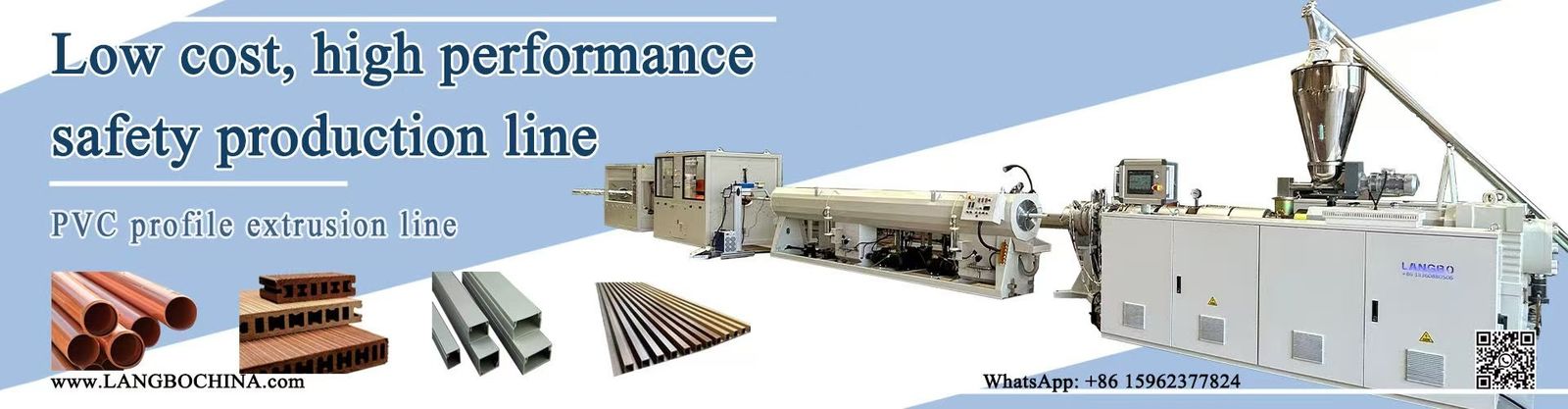 พีวีซีโปรไฟล์ Extrusion Line