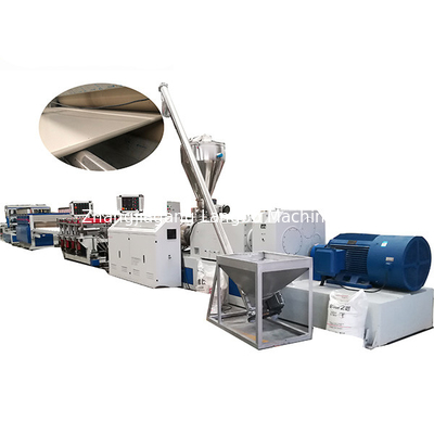 380V PVC Foam Board Extrusion Line เครื่องผลิต 3 เฟส Moisture Proof