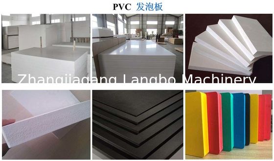 เครื่องทำแผ่นโฟมพีวีซี / สายการผลิตแผ่นโฟม WPC / สายการผลิต