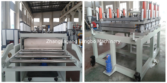 380V PVC Foam Board Extrusion Line เครื่องผลิต 3 เฟส Moisture Proof