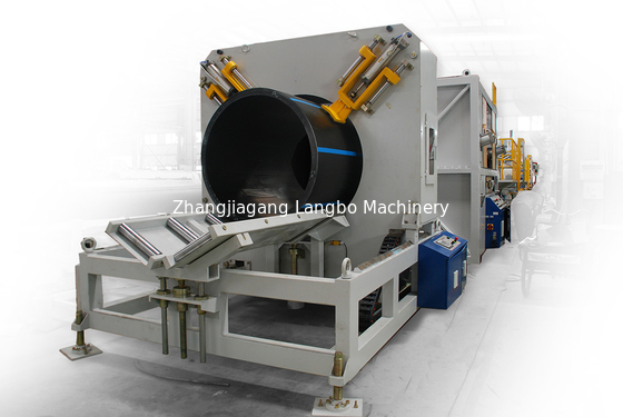 HDPE วงกลมขนาดใหญ่ เครื่องทําท่อ extrusion