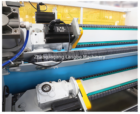 เครื่องบดสกรูเดียว 1200mm PE HDPE พลาสติกท่อหนึ่ง Output พลาสติกเครื่อง