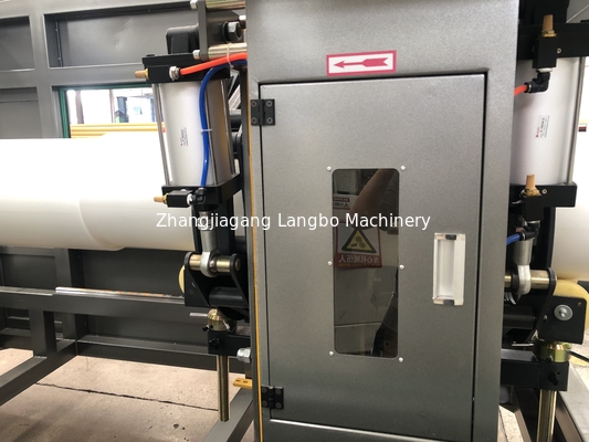 เครื่องบดสกรูเดียว 1200mm PE HDPE พลาสติกท่อหนึ่ง Output พลาสติกเครื่อง