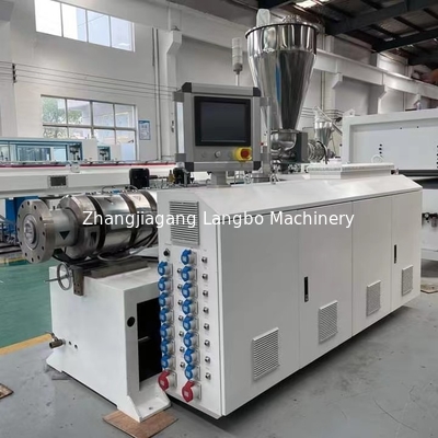 การควบคุม PLC สายการผลิตท่อ PVC ผลิตภัณฑ์และผลผลผลิตสูง