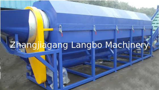 อุปกรณ์เครื่องซักผ้าขวดพลาสติก CE ISO PET ที่มีผลผลิตสูง