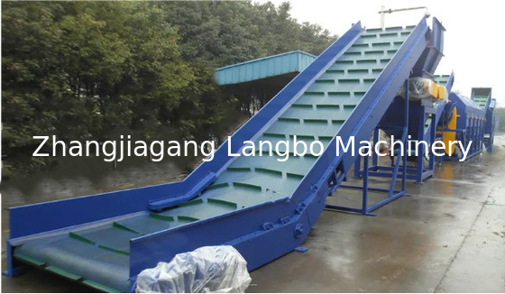อุปกรณ์เครื่องซักผ้าขวดพลาสติก CE ISO PET ที่มีผลผลิตสูง
