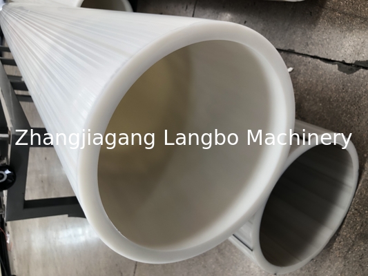 เครื่องทําท่อน้ํา HDPE อัตโนมัติเต็ม สําหรับการเกษตร ท่อชลประทาน ท่อส่งน้ํา