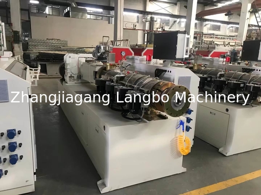 55KWConical Twin Screw Plastic Extruder 80/156 ความจุสูง