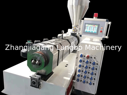 55KWConical Twin Screw Plastic Extruder 80/156 ความจุสูง