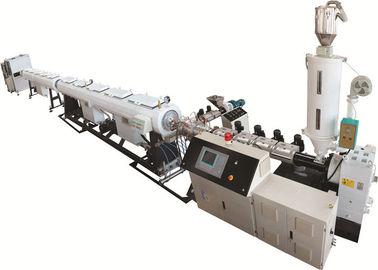 PPR พลาสติกประกอบท่อ corrugated Extruder Extrusion ทําเครื่องจักรสายการผลิต Double Multi Screw