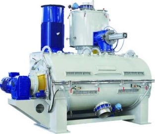 เครื่องทำความร้อนระบายความร้อนเครื่องผสมพีวีซีแนวนอนปริมาณเรือ 500L / 1000L