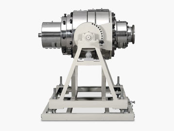 คอมพิวเตอร์ควบคุมเครื่องอัดรีดท่อพลาสติกพีวีซี Twin Screw Pvc Tube Making