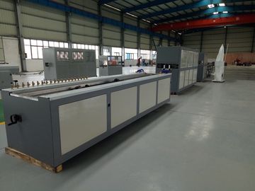 สายการผลิต Extrusion PVC ขนาด 300mm ด้วยเครื่องสกรีนคู่แบบ Conical Double Screw Extruder
