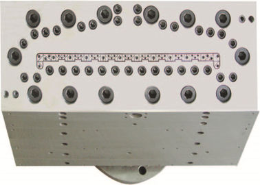 หินอ่อนหิน UPVC หน้าต่างทำสายเครื่องใหม่พิมพ์คู่ Extruder สกรู
