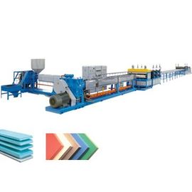 ISO PVC Foam บอร์ด Extrusion Line 1220mm ความกว้างของผลิตภัณฑ์ 3 - 20 มม. หนา