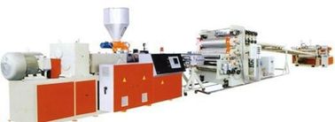 WPC PVC Foam Board Extrusion Line การออมทรัพยากรป่าไม้ที่มีกำลังการผลิตสูง