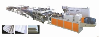 75KW เครื่อง Extruder PVC, ความกว้าง 1220mmm พีวีซีโฟมคณะกรรมการผู้ผลิตเครื่อง