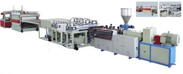 75KW เครื่อง Extruder PVC, ความกว้าง 1220mmm พีวีซีโฟมคณะกรรมการผู้ผลิตเครื่อง