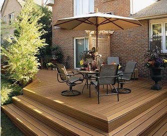 เครื่องผลิต PP / PE WPC, Decking Fence Profile เครื่องอัดรีด WPC