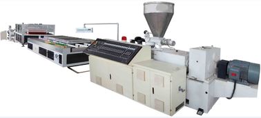 สายการผลิตพลาสติก Extrusion ของ WPC สายการผลิต UPVC Windows โดยอัตโนมัติ