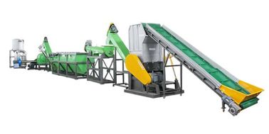 สายการรีไซเคิลพลาสติก HDPE ลดความชื้นได้ 2% ประสิทธิภาพขั้นสูง