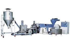 เครื่องอัดเม็ดพลาสติกกำลังการผลิตสูงเครื่องทรานสดิวเซอร์ ABB แบบเกลียวคู่