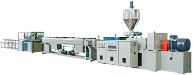 พลาสติก PVC Extruder Line เครื่องทำน้ำระบายน้ำ