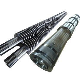 เครื่องอัดรีดท่อพีวีซีทรงกรวยสกรูคู่พลาสติก