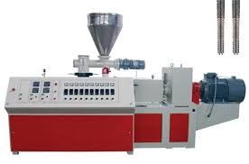 เครื่องผลิตท่อแบบยืดหยุ่นพร้อมสกรู Twin Screw High Frequency