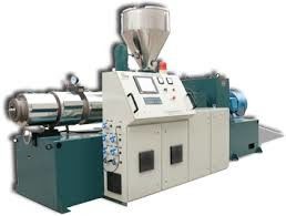 เดี่ยวเครื่องสกรีน Pvc Extruder 5 - 1500kg / H Outputs 25 - 150mm เส้นผ่านศูนย์กลางสกรู