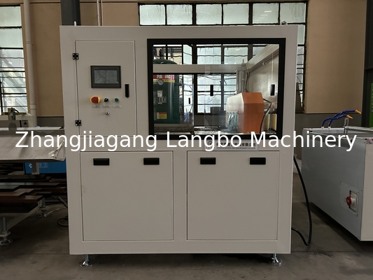เครื่อง WPC ไม้พลาสติก คอมพอสิต decking ห้องแข็ง deck flooring โพสต์ โปรไฟล์คอมพอสิต Rail Extrusion Production Line