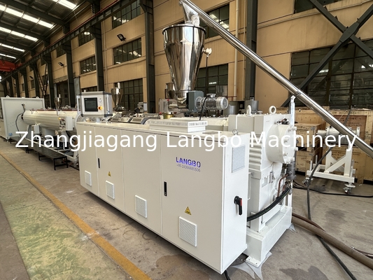 กล่องเกียร์บูรณาการ 50-200 มม PVC สายท่อ extrusion ด้วยโครงสร้างที่แข็งแรงและความมั่นคง