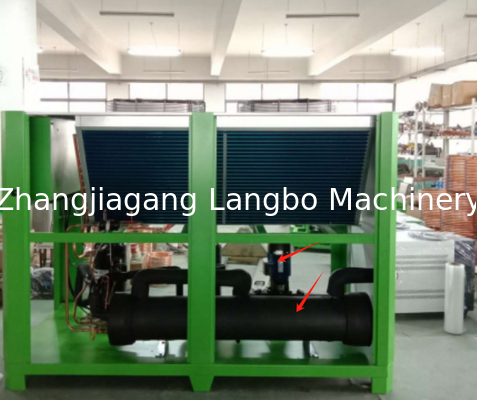 เครื่องทําความเย็นด้วยอากาศ 20HP ความดันที่กําหนดเอง