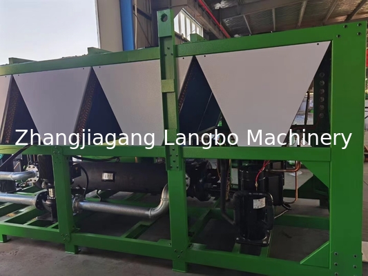 125HP เครื่องทําความเย็นอากาศ R4047C / R22 เครื่องทําความเย็น