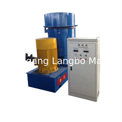 เครื่อง PLC 50-960kg/H เครื่องปลูกพลาสติกสําหรับหนัง PE / PP