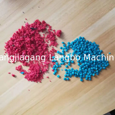 เครื่อง PLC 50-960kg/H เครื่องปลูกพลาสติกสําหรับหนัง PE / PP