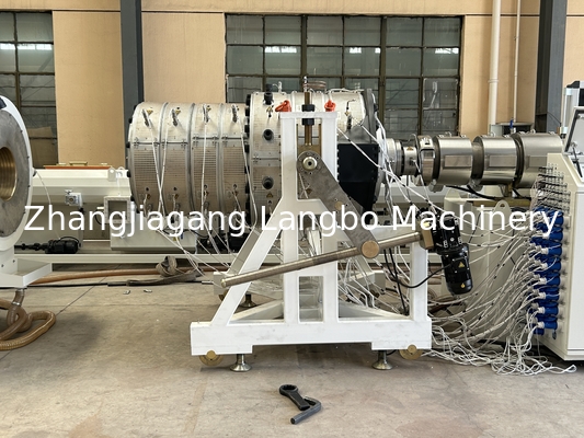 400-710 มม PVC ท่อสาย extrusion กับ 92/188 110KW มอเตอร์