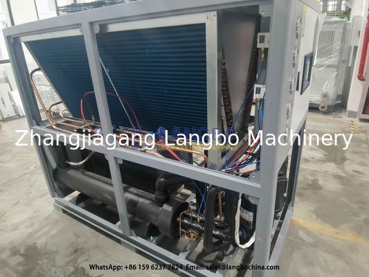 สายดัดท่อ HDPE ที่มีประสิทธิภาพ อุปกรณ์ดีที่สุด คุณภาพดี เครื่องทําความเย็นเย็นด้วยอากาศ R4047C / R22 เครื่องทําความเย็น