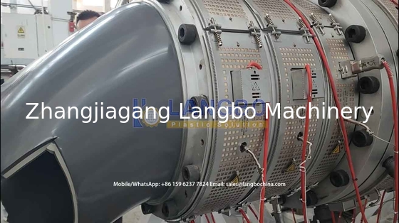 โปรโมชั่นคุณภาพสูงเส้นการผลิตท่อ UPVC กว้างขนาดใหญ่สําหรับ 450-800MM