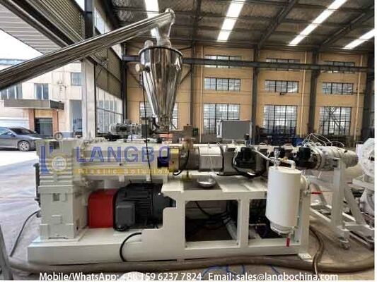 50-200 มม PVC-U สายพัดท่อด้วย 80/156 55kw กล่องเกียร์บูรณาการและ  มอเตอร์