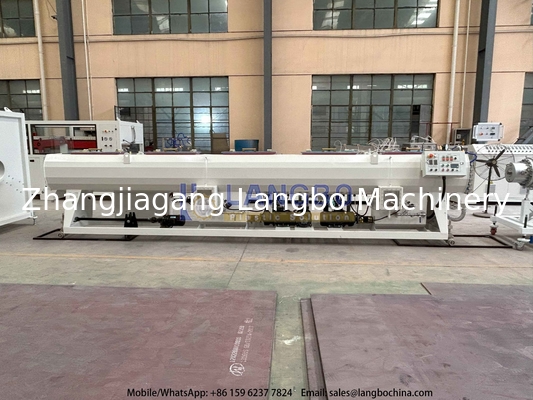50-200 มม PVC-U สายพัดท่อด้วย 80/156 55kw กล่องเกียร์บูรณาการและ Siemens มอเตอร์