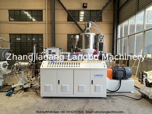 เครื่องทําท่อน้ํา HDPE อัตโนมัติเต็ม สําหรับการเกษตร ท่อชลประทาน ท่อส่งน้ําดื่ม