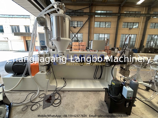อินเวอร์เตอร์ ABB ใช้ใน 16-110 มม HDPE สายท่อ Extrusion กับ 65/33 Extruder