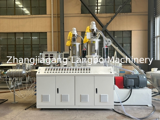 เครื่องทําท่อ HDPE PE Mpp PERT/สายการผลิตท่อ PPR