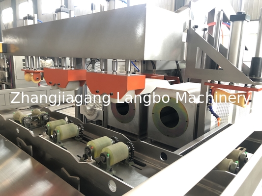 อัตโนมัติเดียว / เตาอบสองน้ําไฟฟ้า พลาสติก PVC ท่อทํา Socketing เครื่องระฆัง