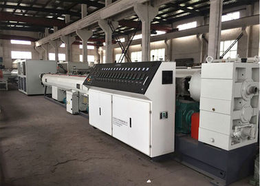 สายการอัดรีดท่อพลาสติก HDPE / PPR / PE ความจุสูงกำลังการผลิต 1200 Kg / H
