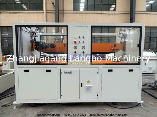 80/173 สายการผลิตท่อ PVC ความเร็วสูง ด้วยผลิต 800kg/h สําหรับท่อ 250mm